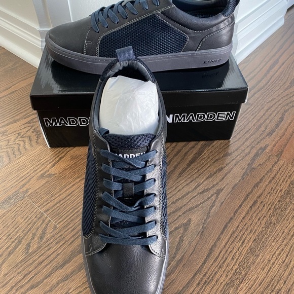 NWT Madden Mens navy lace up Avore 57813 sneakers size 13 - Picture 6 of 6